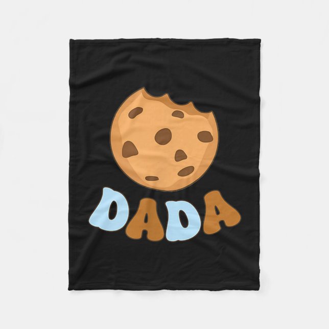 Dada Cookies Milk Sweet One 1st Birthday Family Ma Fleecedecke (Vorderseite)