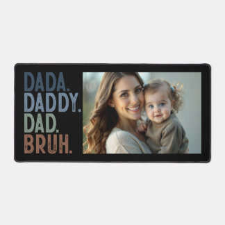 DADA DADDY VATER BRUH FOTO VATER'S DAY SCHREIBTISCHUNTERLAGE