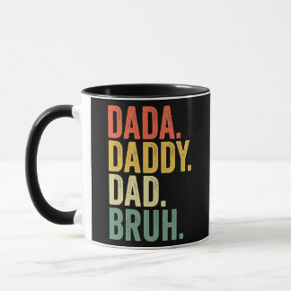 Dada Daddy Vater Bruh Funny Fathers Day Geschenk f Tasse