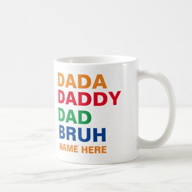 DADA DADDY VATER BRUH KAFFEETASSE (Rechts)