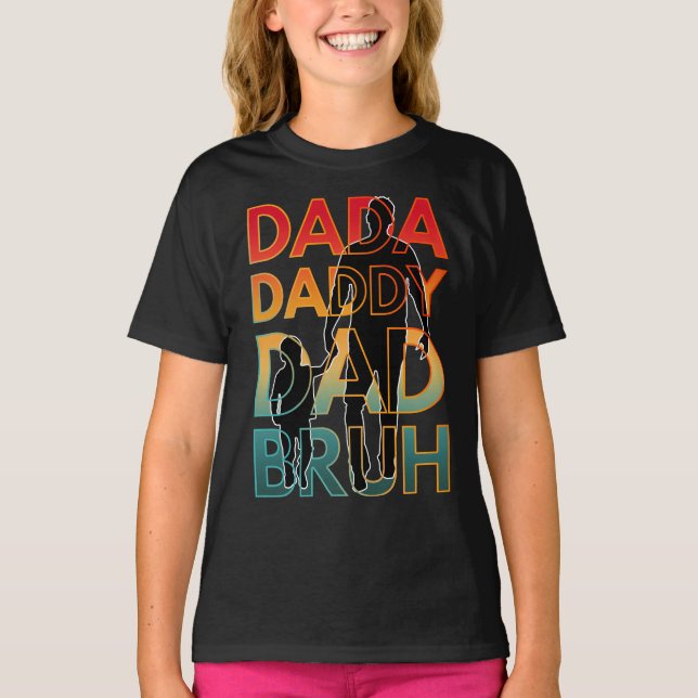 DADA DADDY VATER BRUH T-Shirt (Vorderseite)