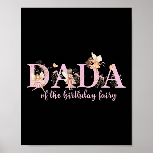 Dada der Geburtstagsfee Magisches Geburtstagsmädch Poster (Vorne)
