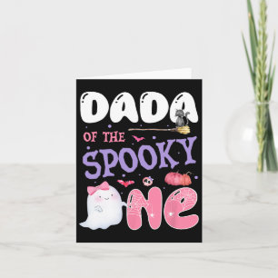 Dada der spöttischen ein 1. Geburtstag Halloween R Karte