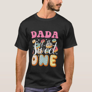 Dada der süßen ein erster Geburtstag Donut Party F T-Shirt