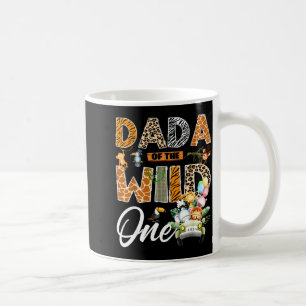 Dada des wilden Jungen 1. Geburtstag Safari Dschun Kaffeetasse