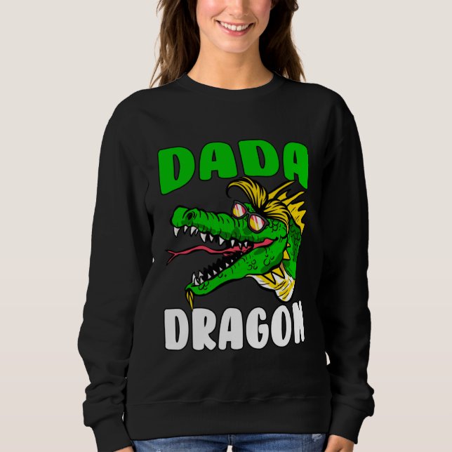 Dada Dragon  Father s Day Sweatshirt (Vorderseite)