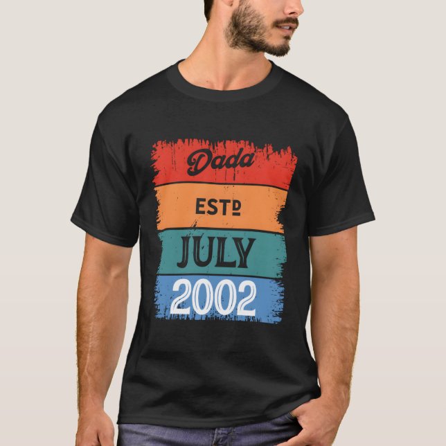 Dada Est Juli 2002 Proud Opa Bester Vater Top Lege (Vorderseite)