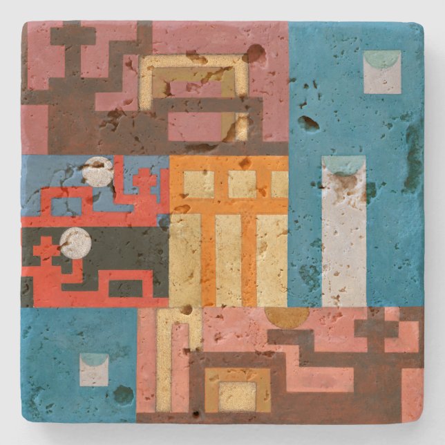 Dada Figures | Sophie Taeuber-Arp | Steinuntersetzer (Vorderseite)