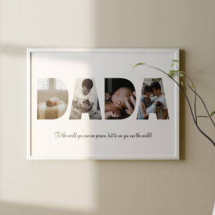 Dada Foto Collage Poster