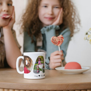 Dada Foto Collage Tasse - Perfektes Geschenk für V