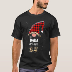 Dada Gnome Buffalo Kariert Matching Family Christm T-Shirt