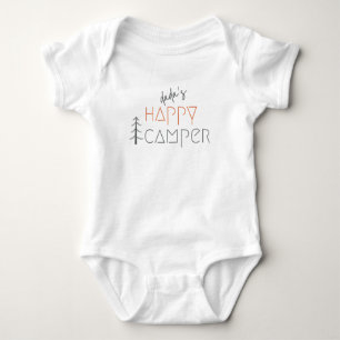 dada ist ein glücklicher Camper. Baby Bodyssuits & Baby Strampler