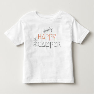 dada ist ein glücklicher Camper. Kleinkind T-Shirt