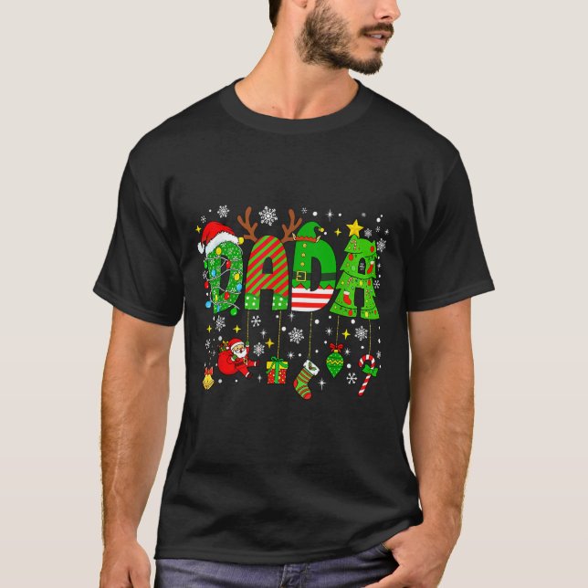 Dada Matching Funny Christmas Family Couple Xmas S T-Shirt (Vorderseite)