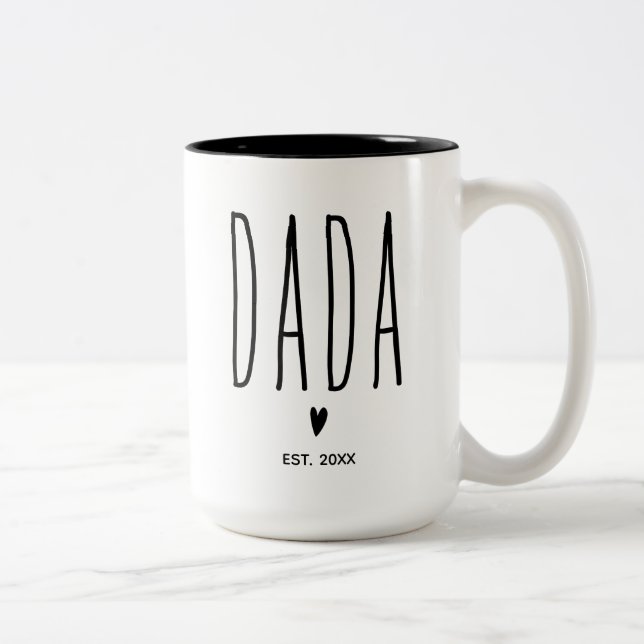Dada New Dad Tasse (Rechts)