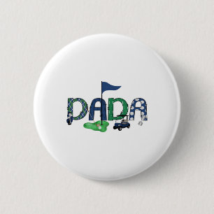 Dada of the Birthday Boy Hole in einem Golf Sport Button