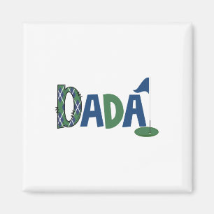Dada of the Birthday Boy Hole in einem Golf Sport Magnet