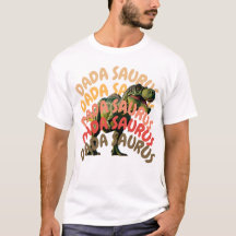 Dada Saurus T-Rex Vater Dinosaur Funny Fathers Gif