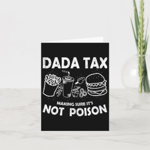 Dada Steuern sicherstellen, dass ihr nicht Gift Vä Karte