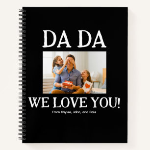 Dada Vathers Day Personalisiert Custom Notizbuch
