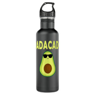 Dadacado Funny Avocado Vater Vater Tag Daddy Men Edelstahlflasche