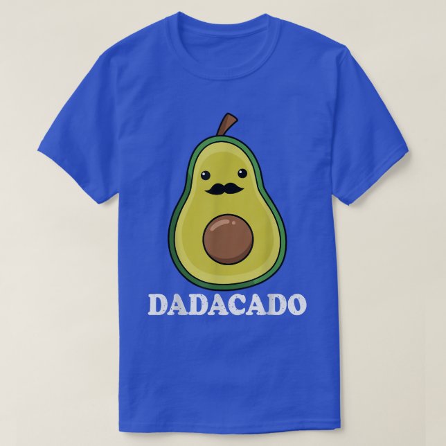 Dadacado Matching Men Avocado für Vater T-Shirt (Design vorne)