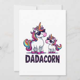 Dadacorn - Der magische Einhorn-Vater Einladung