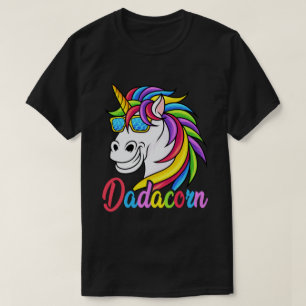 Dadacorn Funny Unicorn Vater Vatertag Geschenk T-Shirt
