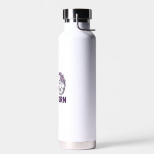 Dadacorn Lustiges Einhorn Dad Vektor-Shirt Design_ Trinkflasche