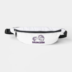 Dadacorn Lustiges Einhorn Vater Vektor-Shirt-Desig Bauchtasche