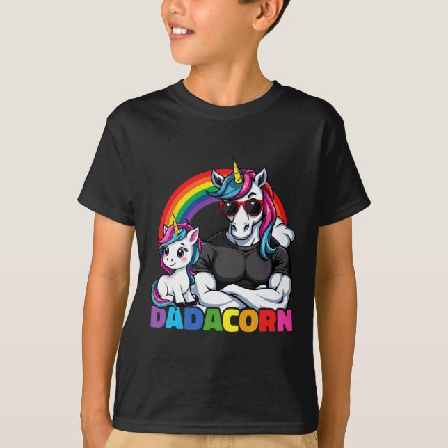 Dadacorn Unicorn T-Shirt (Vorderseite)