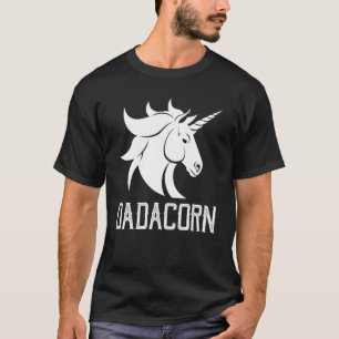 Dadacorn - Zauberhafte Rainbow Unicorn Horse Famil T-Shirt