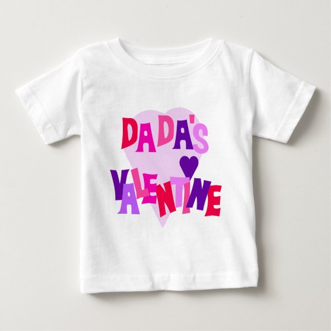 Dadas Valentine Baby T-shirt (Vorderseite)
