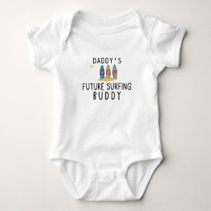 Dadas zukünftiger Surfkumpel Baby Strampler