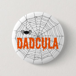 Dadcula Orange Dripping Schriftart Spider Web Button
