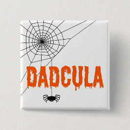 Dadcula Orange Dripping Schriftart Spider Web Button