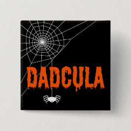 Dadcula Orange Dripping Schriftart Spider Web Button