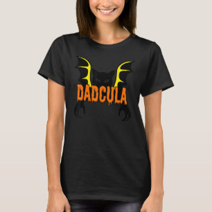 Dadcula Teeth Halloween Funny Halloween Frauen Män T-Shirt