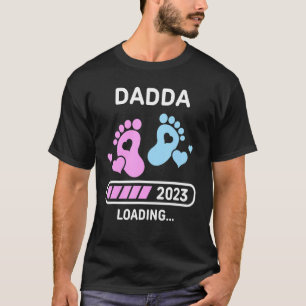 Dadda 2023 Ankündigung der Schwangerschaft T-Shirt