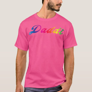 Daddi Rainbow Daddy Dom Dominant Sub Submissive Ow T-Shirt