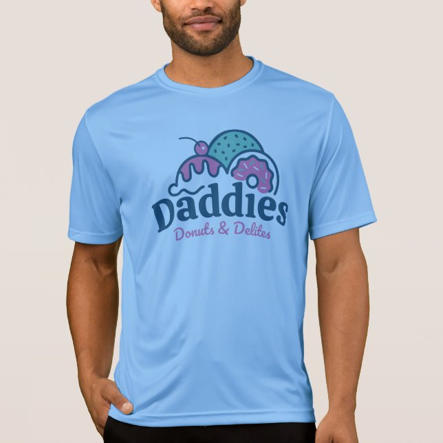 Daddies Donuts T - Shirt Sports Tech (Vorderseite)
