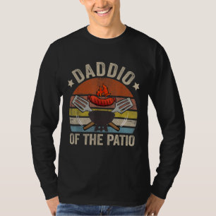 Daddio of the Patio Vintag GRILLEN Grill Grill Fet T-Shirt