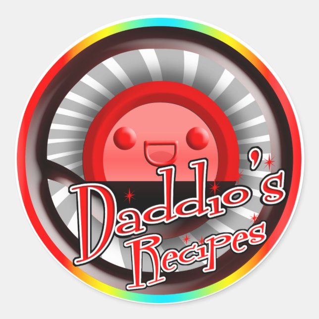 Daddios Sticky Morsel Sticker von -D.Rigg (Vorderseite)