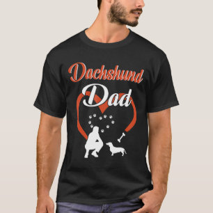 Daddy Amp Dog Inside Big Heart Happy Vater Day Da T-Shirt