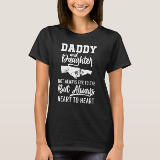 Daddy and Daughter Heart Liebe Best Proud Friends  T-Shirt