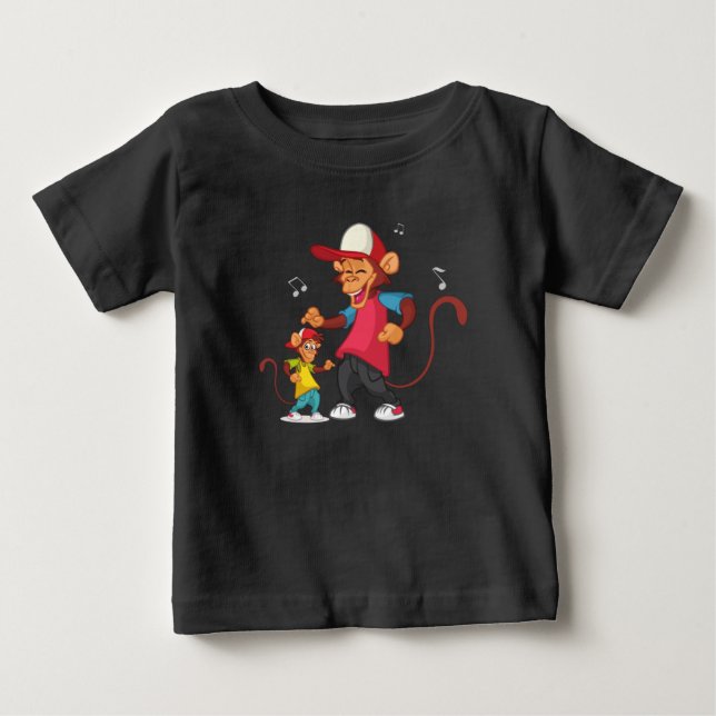Daddy and Me Grooving Tshirt (Vorderseite)