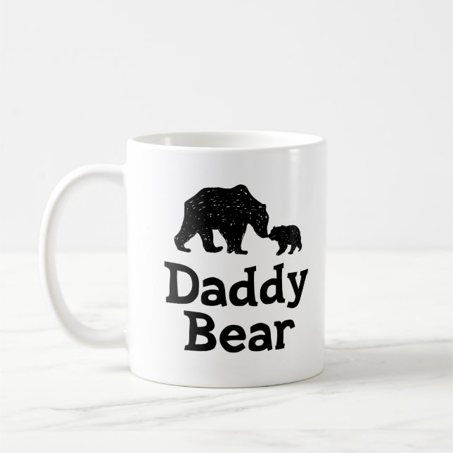 Daddy Bar Vathers Day Vater Gift Kaffeetasse (Links)