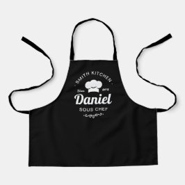 Daddy — Barbecue King Personalized BBQ Apron Schürze