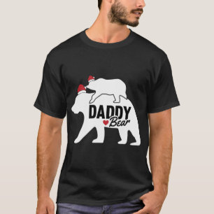 Daddy Bear Christmas Niedlich X-Mas Vater Son Daug T-Shirt