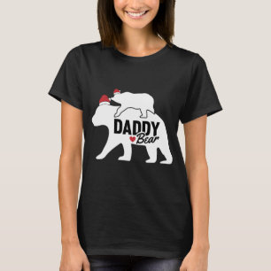 Daddy Bear Christmas Niedlich X-Mas Vater Son Daug T-Shirt